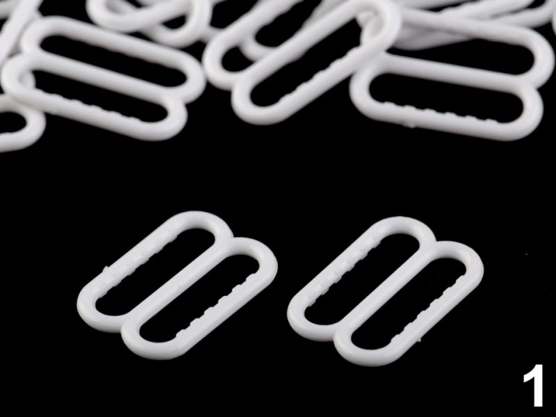 Gurtschieber/Versteller 14 mm weiß