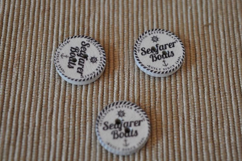 Holz Knopf Maritim 9