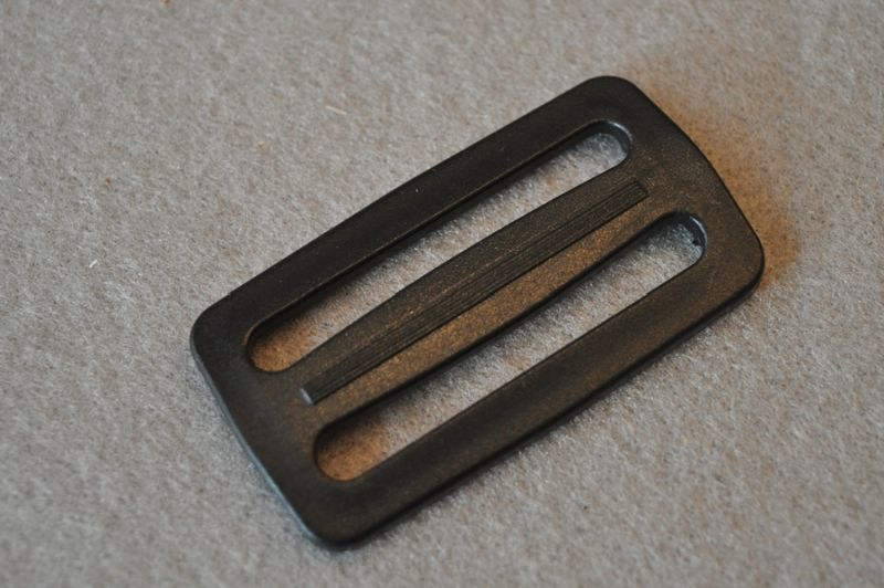 Schieber Gurtversteller 50 mm schwarz