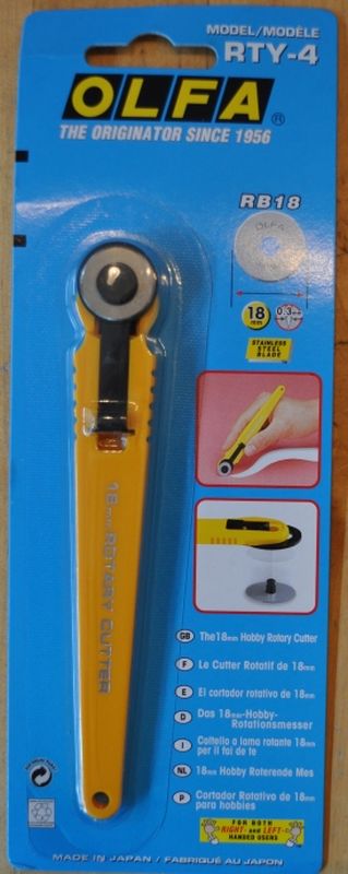 Olfa Rollschneider RTY-4 extra, klein 18mm
