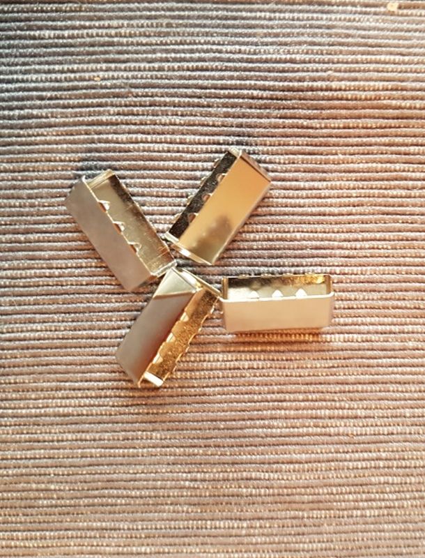 Endstück / Gürtelenden 20mm silber