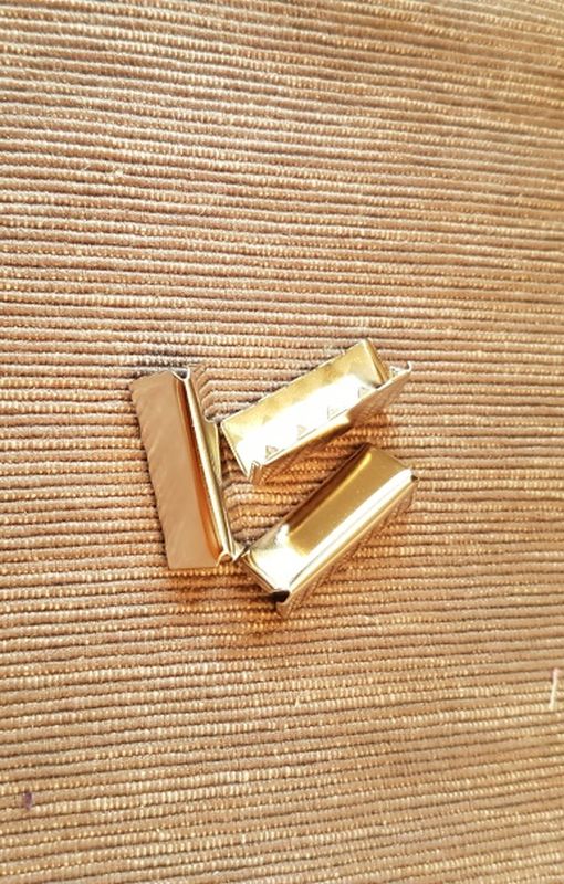 Endstück / Gürtelenden 25mm silber