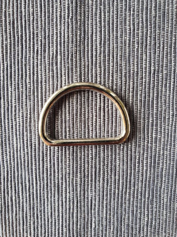 D-Ring 30mm geschlossen silber