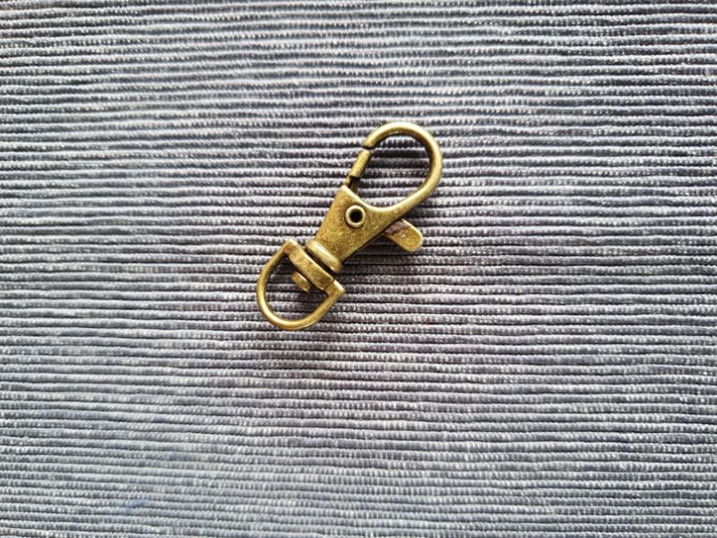 Karabinerhaken 10 mm Bronze