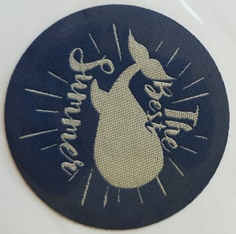 Applikation/Bügelbild The best summer Wal