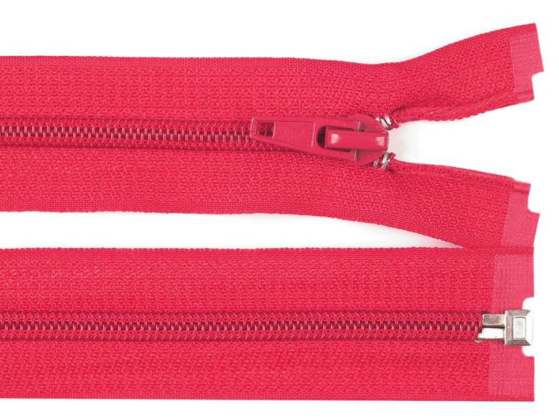 Reißverschluss 40 cm Spirale 5mm Pink