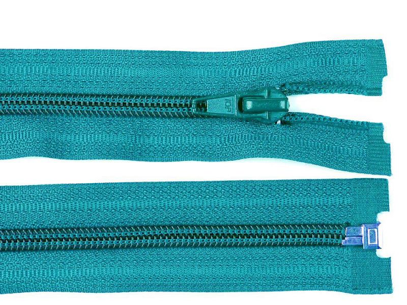 Reißverschluss 40 cm Spirale 5mm Aqua