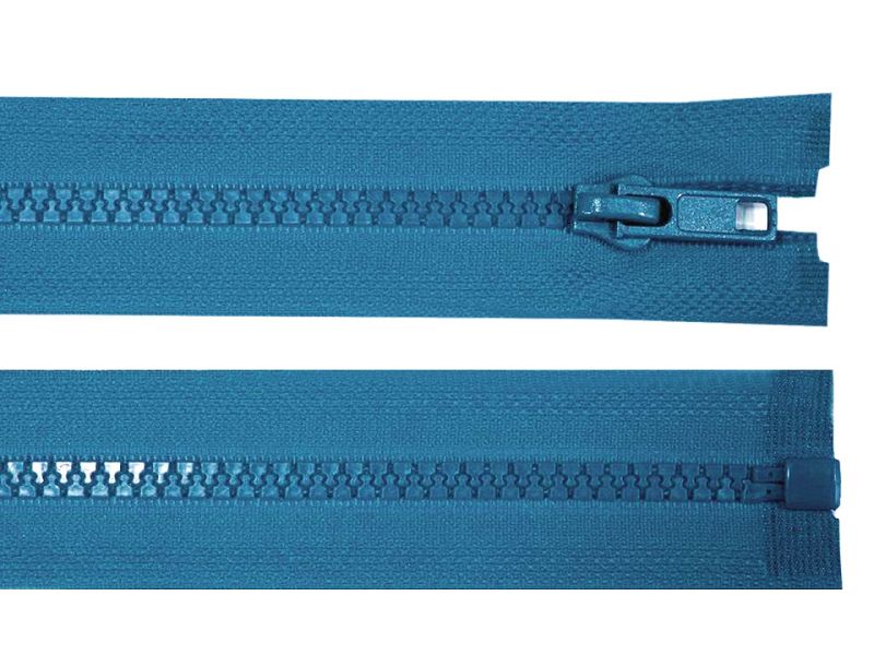 Reißverschluss 50 cm Grob 5mm Aqua