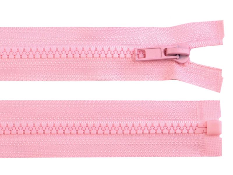 Reißverschluss 55 cm Grob 5mm Babyrosa