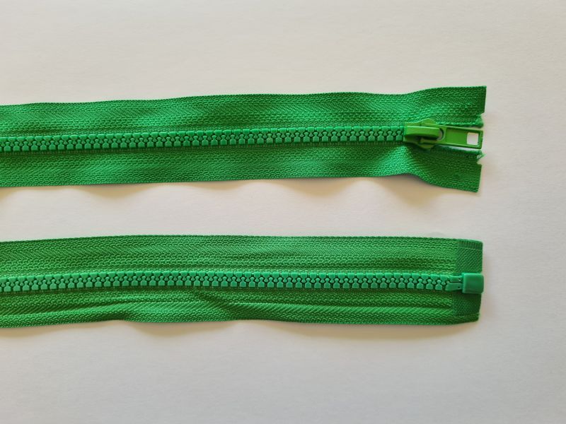 Reißverschluss 60 cm Grob 5mm Grün