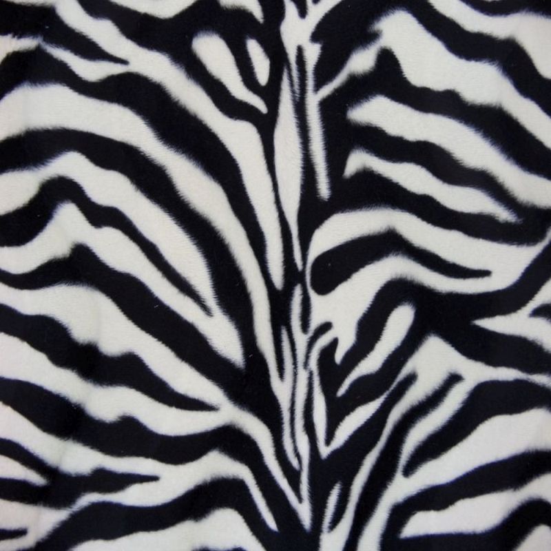 Kunstfell Zebra