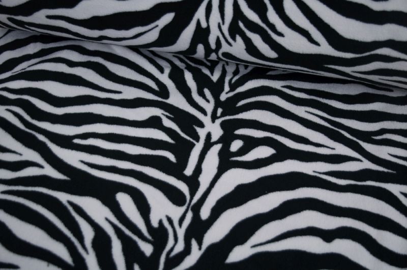Mikrofleece Zebra