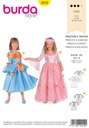 Schnittmuster Prinzessin, Tänzerin Burda 2410
