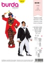 Schnittmuster Clown + Pinguin Burda 2415