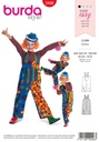 Schnittmuster Clown Burda 2448