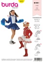 Schnittmuster Funkenmarie Burda 2472