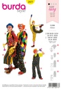 Schnittmuster Clown Burda 2477
