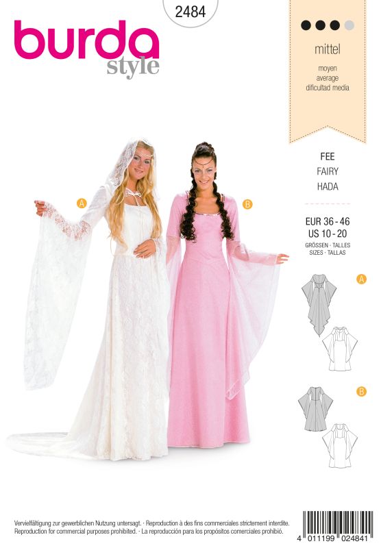 Schnittmuster Fee Burda 2484