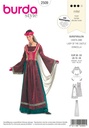 Schnittmuster Burgfräulein Burda 2509