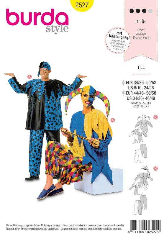 Schnittmuster Till Burda 2527