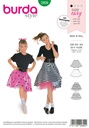 Schnittmuster Tellerrock Burda 2809