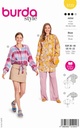 Schnittmuster bluse Burda 5723