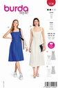 Schnittmuster kleid Burda 5736