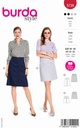 Schnittmuster rock Burda 5739