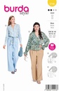 Schnittmuster Bluse Burda 5746