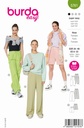 Schnittmuster Cargohose Burda 5761