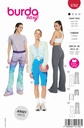 Schnittmuster Leggins Burda 5762