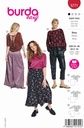 Schnittmuster Bluse Burda 5771