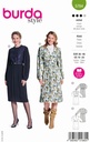 Schnittmuster Kleid Burda 5784