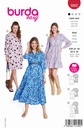 Schnittmuster Kleid Burda 5802