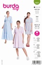 Schnittmuster Kleid Burda 5803