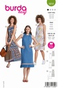 Schnittmuster Kleid Burda 5810