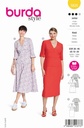 Schnittmuster Kleid Burda 5820