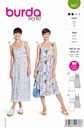 Schnittmuster Kleid Burda 5821