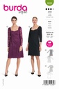 Schnittmuster Kleid Burda 5835