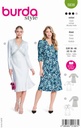 Schnittmuster Kleid Burda 5838