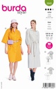 Schnittmuster Kleid Burda 5845