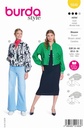 Schnittmuster Blouson Burda 5846