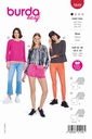 Schnittmuster Bluse Burda 5849