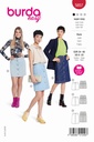 Schnittmuster Rock Burda 5857