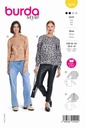 Schnittmuster Bluse Burda 5878