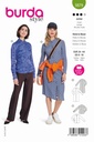 Schnittmuster Kleid & Bluse Burda 5879
