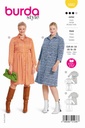 Schnittmuster Kleid Burda 5882