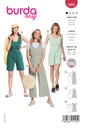 Schnittmuster overall Burda 5905