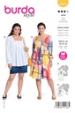 Schnittmuster Kleid&Tunika Burda 5917