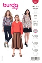 Schnittmuster Bluse Burda 5924